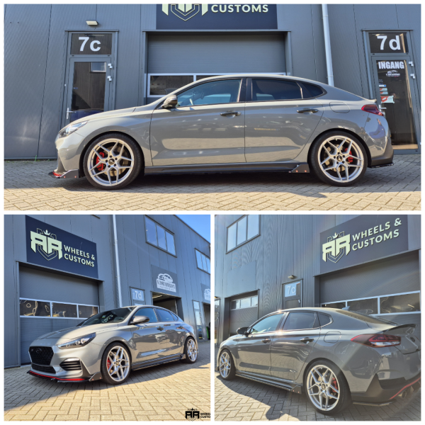 Hyundai i30N 2020 fastback  voorzien van Maxton Design Pakket