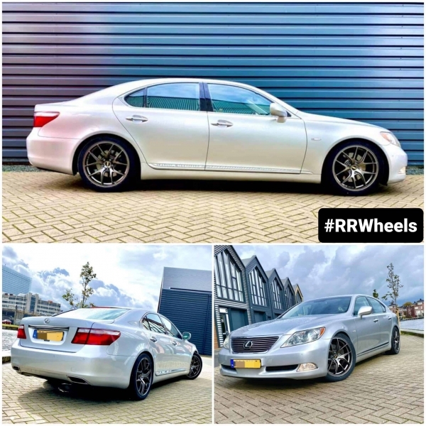 Lexus LS460 voorzien van nieuwe 20 inch Exclusive Concepts in 8.5J & 9.5J ET25 5x120 met 245 40 20 en 275 35 20