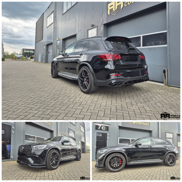  Mercedes GLC 63s voorzien van nieuwe Maxton Design onderdelen