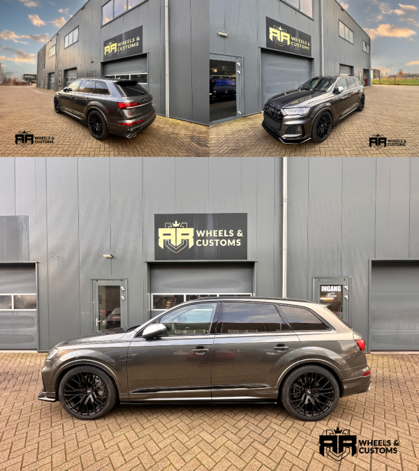 Deze Audi SQ7 hebben we voorzien van een Maxton Design pakket.  Front Splitter Audi SQ7 /Q7 S-Line Mk2 (4M) Facelift / Bumper Lip Side Skirts Diffusers Audi SQ7 + S-Line Mk2 (4M) Facelift Spoiler Cap Audi SQ7 / Q7 S-Line Mk. 2