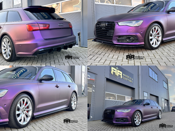 FRONT SPLITTER V.1 Audi A6 C7 S-line/ S6 C7 Facelift / Bumper Lip SIDE SKIRTS DIFFUSERS Audi A6 C7 S-line/ S6 C7 Facelift Rear Valance V.2 A6 S-Line / A6 C7 FL Sedan+Avant / Diffuser Rear Side Splitters Audi S6 / A6 S-Line C7 FL / Bumper Flaps Spoiler Cap Audi A6 C7 S-Line/ S6 C7 Avant Preface and Facelift / Bumper Lip