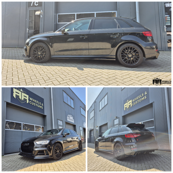 Audi A3 8V voorzien van Maxton Design onderdelen