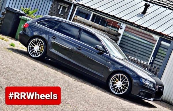 Audi A4 B8 met nieuwe MB Edition wheels in 20 inch 5x112 8.5J en 9.5J ET42/45. Inclusief Imperial ecosport 235 30 20 en 255 30 20.