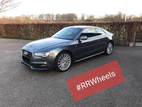 Audi A5 voorzien van HSR Wheels in 19 inch 8.5J ET40.