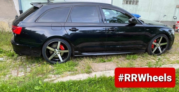 Audi A6 met nieuwe JF Luxury 5178 velgen in 20 inch 5x112 8.5J ET40