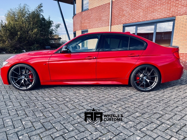 20 inch 5x120 JF Luxury DH Series 763M Dark Gun Metal - Breedset 2x 	HANKOOK	225/35 ZR20 TL 90Y HA K127 S1 EVO3 XL 2x 	HANKOOK	255/30 ZR20 TL 92Y HA K127 S1 EVO3 XL