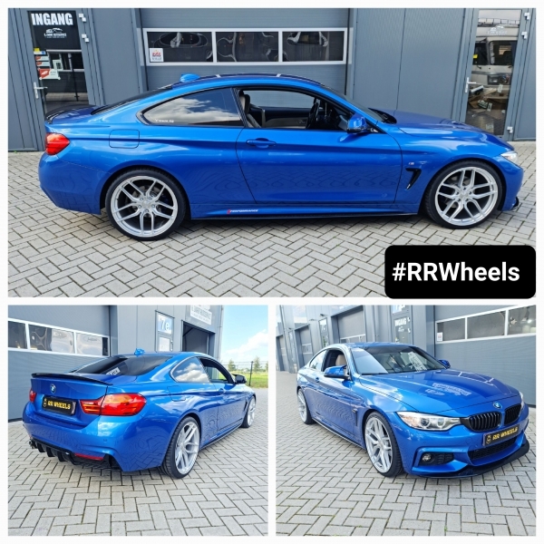  We hebben deze Bmw 4 serie F32 nieuwe 20 inch Veemann VC03 wielen gemonteerd in 5x120 9J ET35 en 10J ET45 inclusief Hankook Evo3 in 235 35 20 en 265 30 20! Geweldige breedset voor deze mooie auto, perfecte fitment!