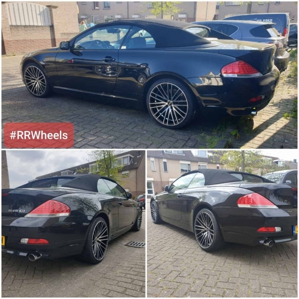 BMW E64 20 inch breedset 9.0j ET15 en 10.5J et25 Oxigin 19 oxspoke