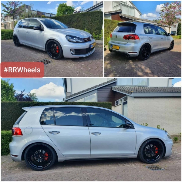 Volkswagen Golf 6 van nieuwe Motec Ultralight 19 inch 8J ET48 rondom.