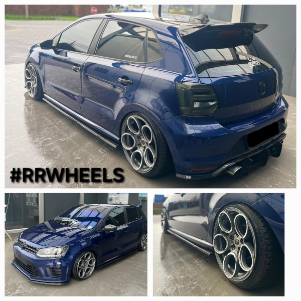 Volkswagen Polo MK5 met 17 inch Kipardo High Performance velgen in 17 inch 8.5J ET33 rondom! Geweldige unieke fitment!