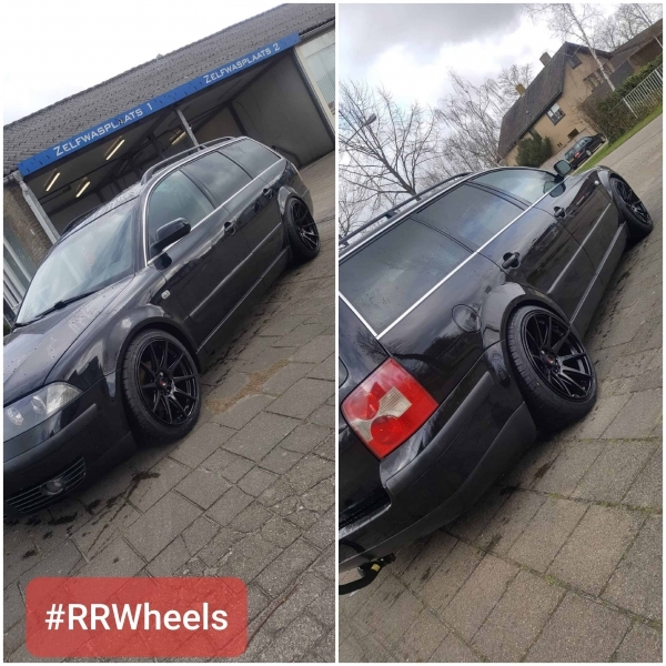 Volkswagen Passat voorzien van JR11 18 inch 5x112 8.5J 40 9.5J ET30