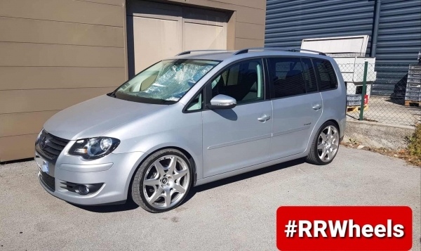 Volkswagen Touran 2010 with new 19 inch JF Luxury Mulliner in 5x112 8.5J ET40