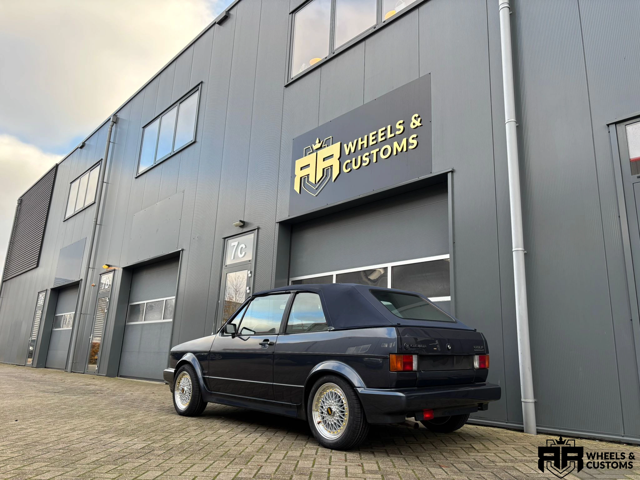 Volkswagen Golf 1 Cabrio - JF Luxury REW032 - Silver Polished