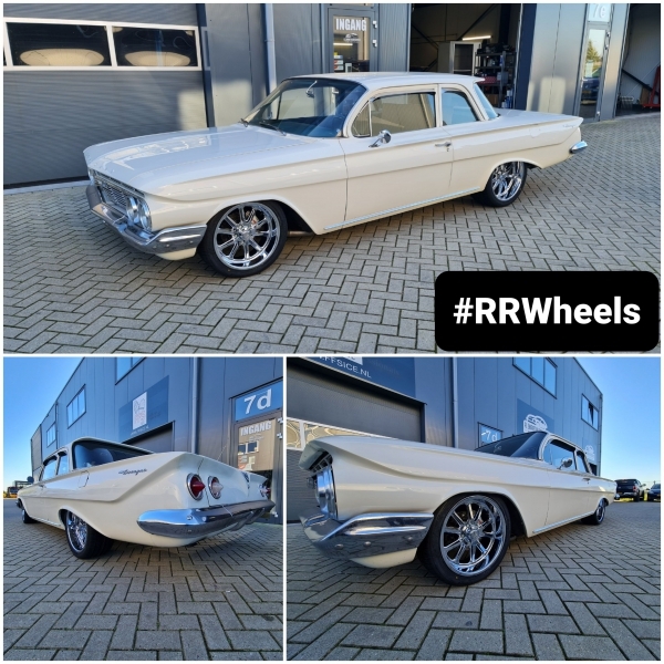 Chevrolet Biscayne 1961 - 18 + 20 inch US Mag Wheels - 8J + 9.5J